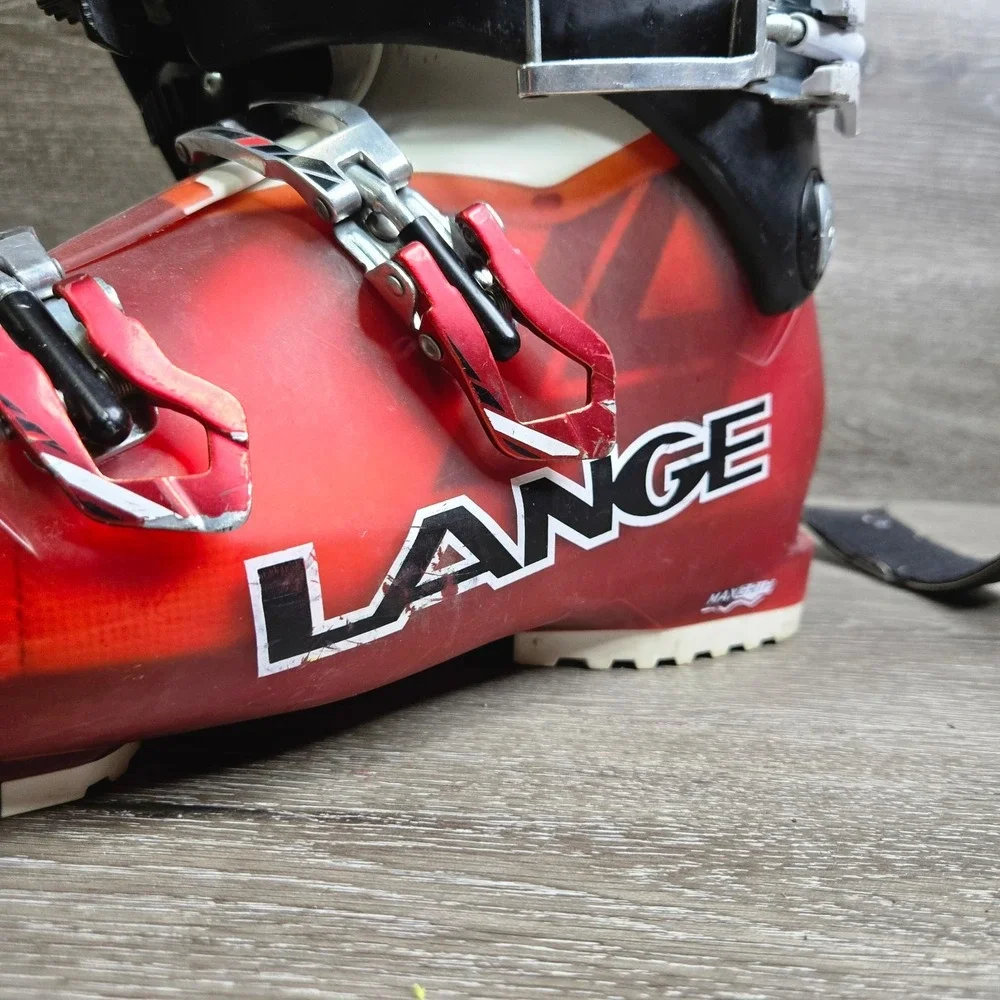 Lange SX 100 Alpine Ski Boots – Red/Black 27.5 LANGÉ